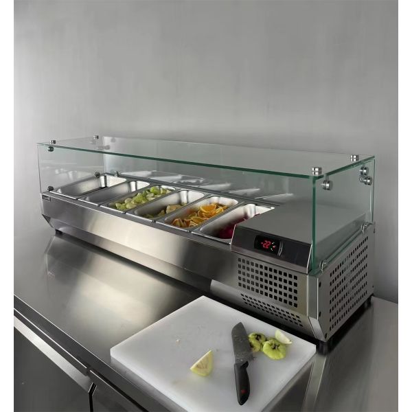 Refrigerated Salad Bars Commercial Customizable Salad Bar Display