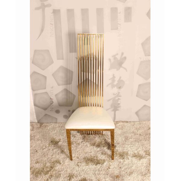 Банкет высокого заднего золота стула свадьбы роскошный предводительствует вес 200Kg нержавеющей стали