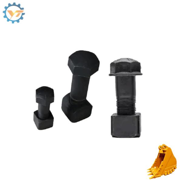 Parafusos para escavadeiras e escavadeiras com sistema de reciclagem de óleo bem lubrificado