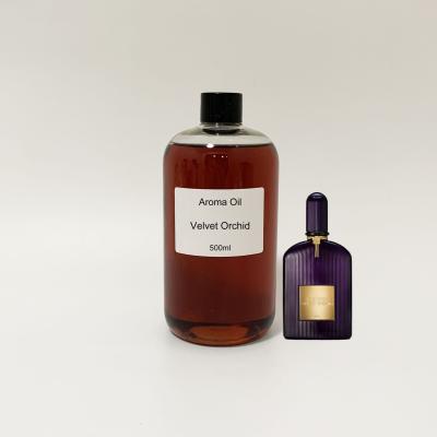 Waterless Reed Diffuser Oil Custom Velvet Orchid Fragrance Oil For Aromatherapy