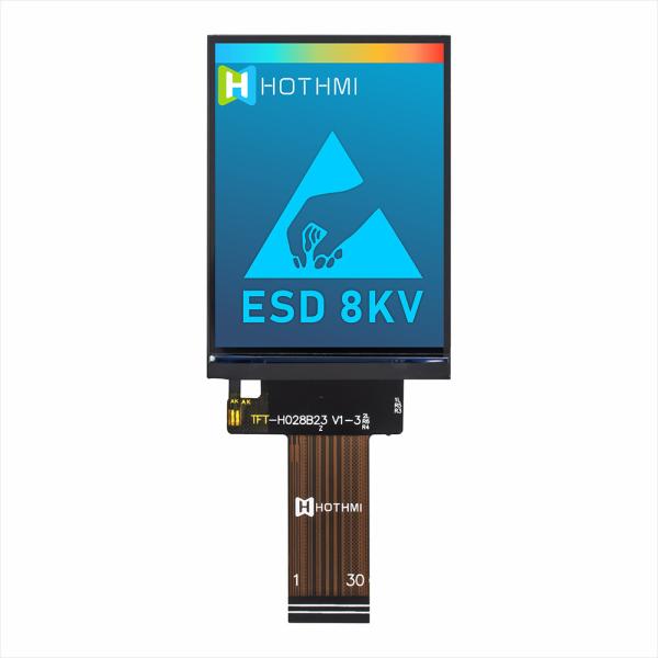 2.8-inch TFT LCD/480x640 pixels /MIPI /IPS full viewing angle /ST7701/Touchscreen