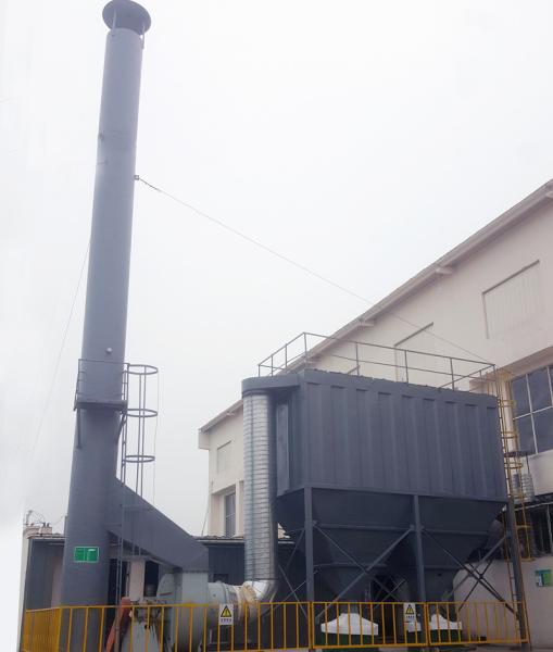320 Filter Area Industrial Dust Collector for Sand Blasting in Energy Mining Operations