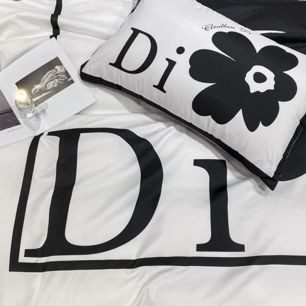 Sostenible de lujo de la casa textil diseñador ropa de cama conjunto con cama de flores cubierta de edredón