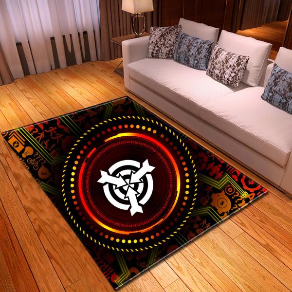 Vintage living room carpet, bedroom, dining room floor mat