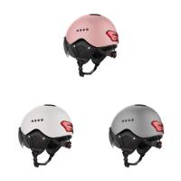 Capacete esperto da bicicleta IPX5 com a luz CPSC ASTM do perigo habilitado