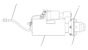 237-1962 мотор стартера 338-3454 10Р9815 3383454 10Р1852 6В0890 для экскаватора КАТ гусеницы разделяет