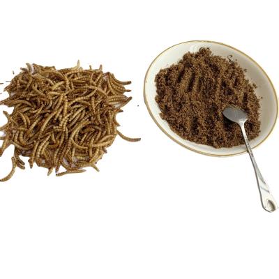 Feed Grade Pure Mealworm Powder Low Temperature Insect Powder Animal Feed Light Brown