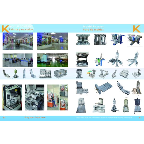 One Color Plastic Shoe Mold PVC Rain Boot Mould For Rain Boot Machine