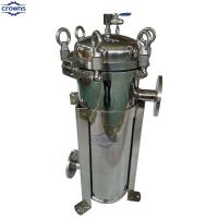 Filtro de filtragem industrial de aço inoxidável 304 Saco Filtração de água Filtro de habitação para o suco da indústria química de alimentos