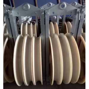 822 Series Nylon Wheel Wire Pulling Conductor Stringing Blocks