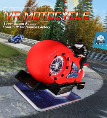 9D VR que compete a motocicleta louca do shopping 1.5KW do carro do simulador que compete o simulador