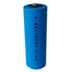 ER17505M LiSOCl2 Battery with 2700mAh Capacity, 3.6V Nominal Voltage, and -60°C to +85°C Operating Temperature