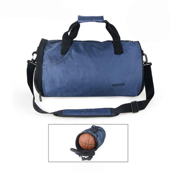 250mm Multipurpose Gym Workout Bag Nylon Ripstop For Yoga Fitness Carrying Weights