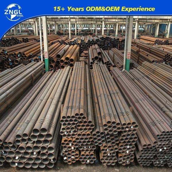 ASTM A36 A53 A333 A106 10 20 AISI 304 316 321 314 904L 310S API5l ERW soudé à froid à chaud sans soudure Tuyaux ronds creux en carbone / acier inoxydable