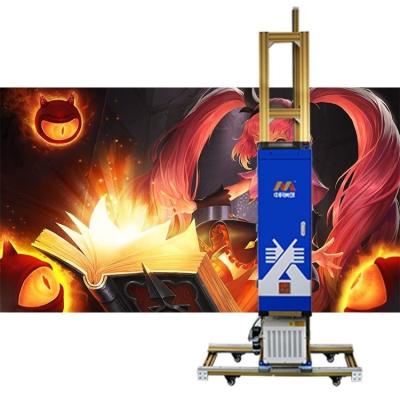 máquina imprimindo mural da parede de 380W Digitas