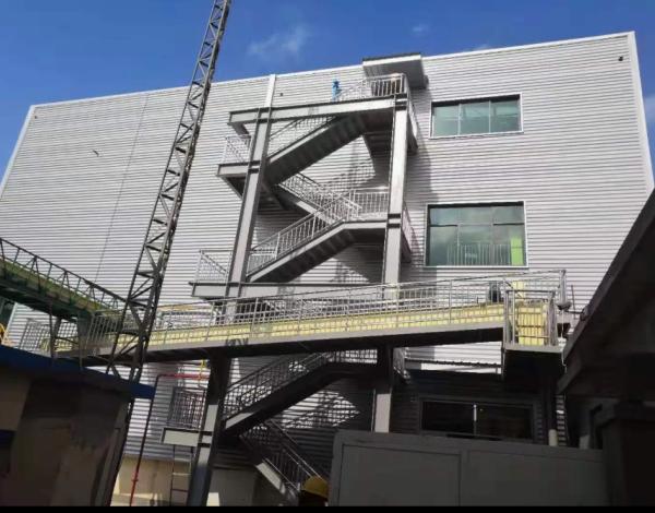 Fire Resistance Prefabricated Steel Structural Building For Steel Workshop
