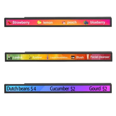 Тип протягиванный полкой Адвокатуры JCVISION LCD дисплея магазинов розничной торговли Адвокатуры дисплей LCD