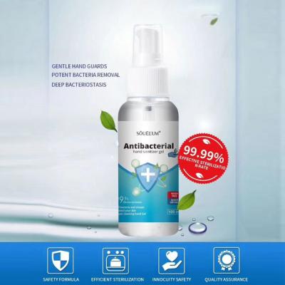 Sanitizer portátil da carta branca da lavagem