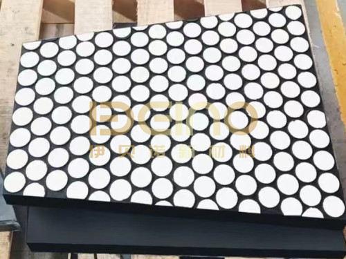 Ударная подушка керамическая резиновая подкладка Толщина 25 мм Алюминиевая керамическая подкладка