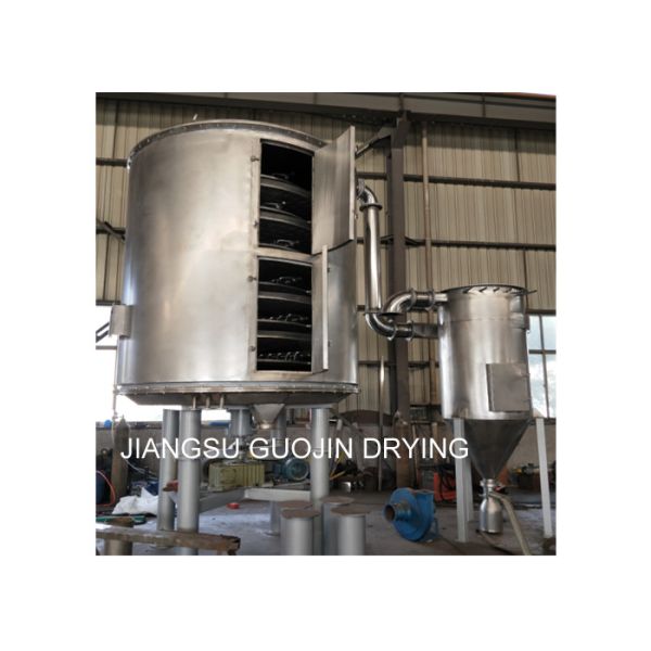 6 сушильщик 4KW диска слоя 26.3M2 непрерывный роторный для порошка кокоса