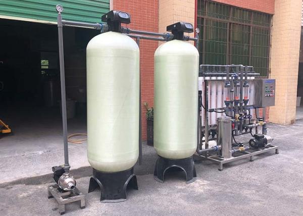 UF industriel de l'eau de traitement de système d'ultra-filtration mécanique 5000LPH de carbone