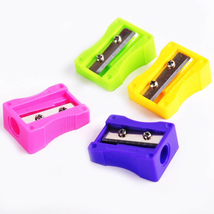Factory Price Single Hole Plastic Wholesale Cheap Kids Pencil Sharpener