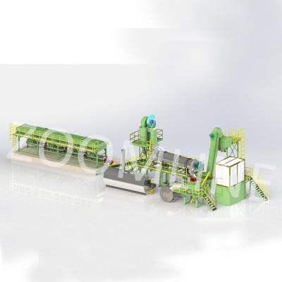 Stationary EAC 60T/H Drum Asphalt Mixing Plant