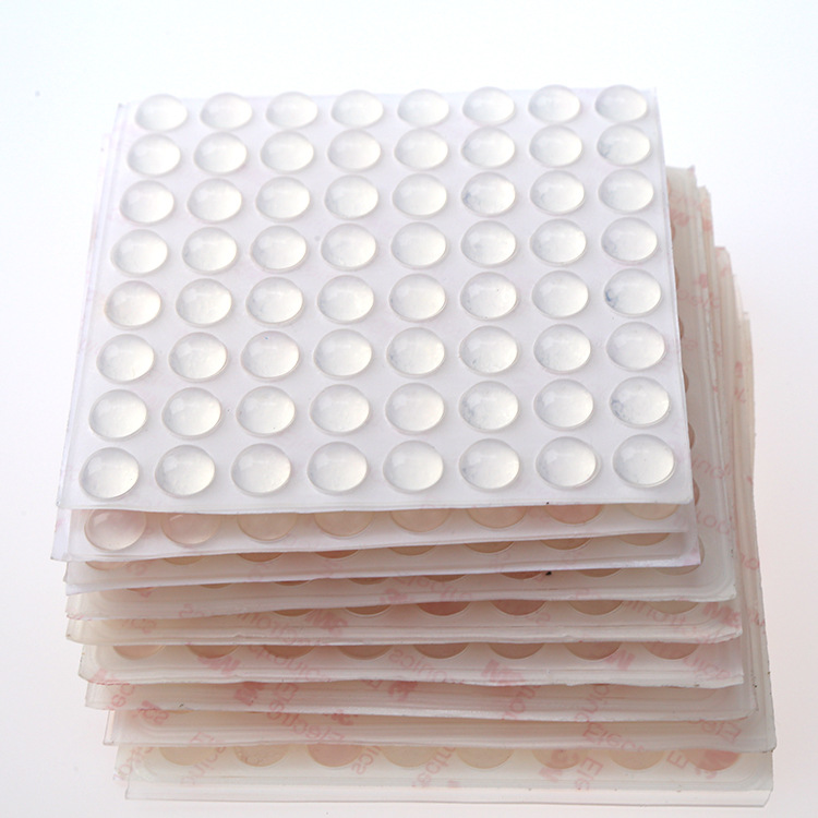 Anti Slip Silicone Adhesive Pad Waterproof Self Adhesive Flat Rubber Sealing Rings