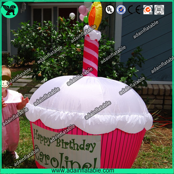 Advertising Inflatable Cup Cake Replica/Promotional Cup Cake Model