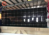 Bifacial tous les panneaux solaires noirs, panneaux solaires monocristallins de picovolte avec la boîte de jonction