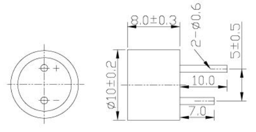 приемника передатчика 40khz 10mm датчик самого небольшого ультразвукового водоустойчивый ультразвуковой