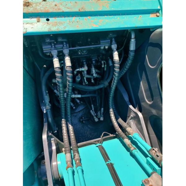 SK140 Used Kobelco Crawler Excavators 74KW Rated Power 14 Tonnage