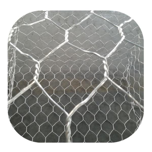 80x100mm 2x1x1m Pvc Galfan 270gm Galvanisé fil de fer barbelé paniers en gabion