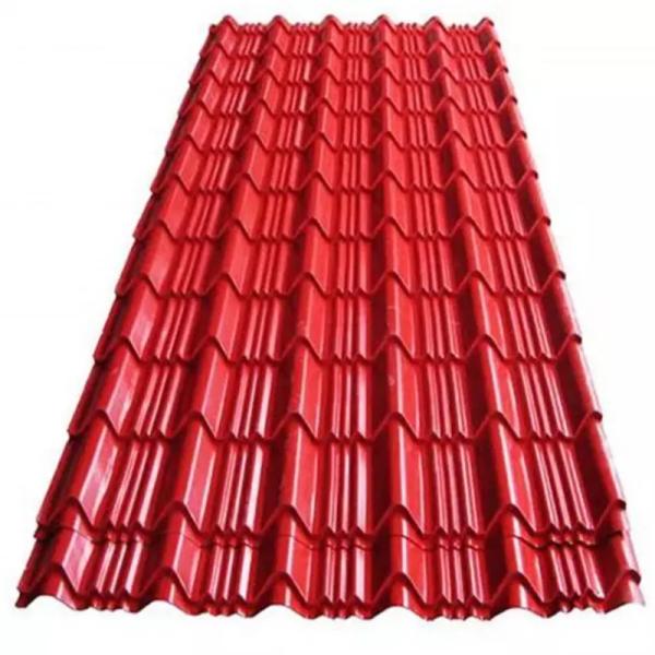Prepainted Mild Steel Metal Roofing Tiles Cold Rolled Zinc Iron Sheet