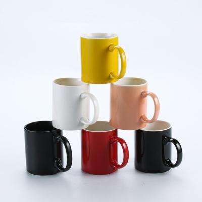 330ml ordenham a caneca branca 11oz da água potável da sublimação da porcelana