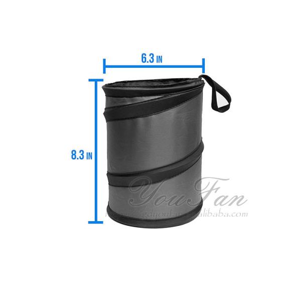 Portable Collapsible Car Trash Can Waterproof Garbage Container