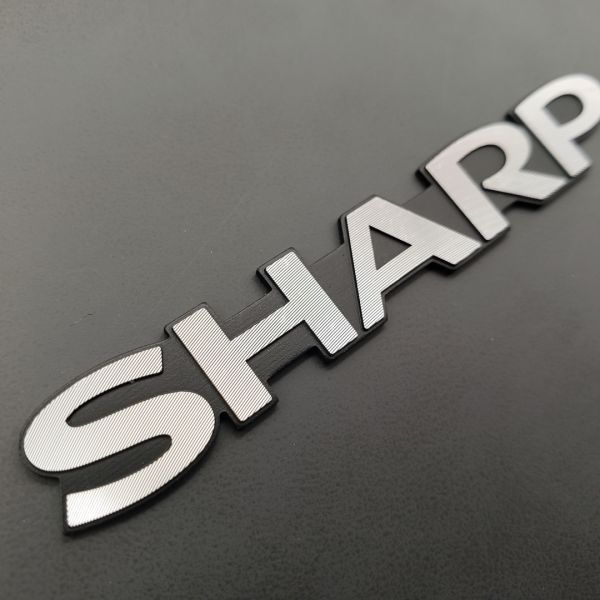 Customized Personalized Electroformed Nickel Metal Logo Eco-friendly and Customization