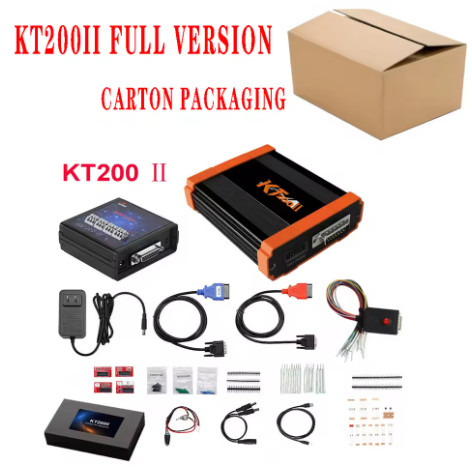 ECU Master KT200II ECU Programmer with Optimized Hardware Stable USB Support and Bench OBD BDM Functionality