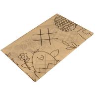 Pano de tabela de papel de um Natal de 54 x 108 polegadas, toalhas de mesa exteriores resistentes de FDA