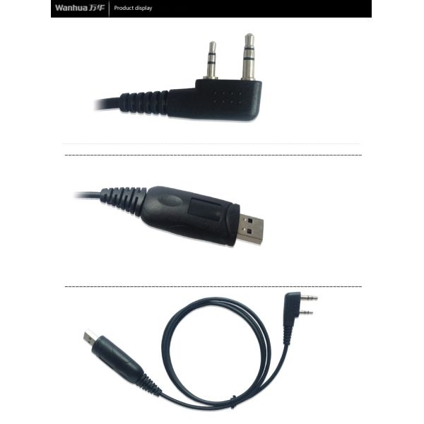 0.5W Output Power Clear Tube Earpiece for Two Way Radio Communication Device 5km Talk Range