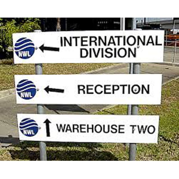 Weather Resistant PVC Sign Board Digital Printing Outdoor Advertising