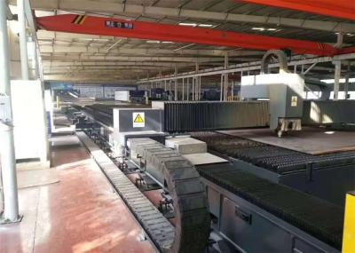 Elevada precisão piercing rápida da máquina de corte do laser da fibra do grande formato