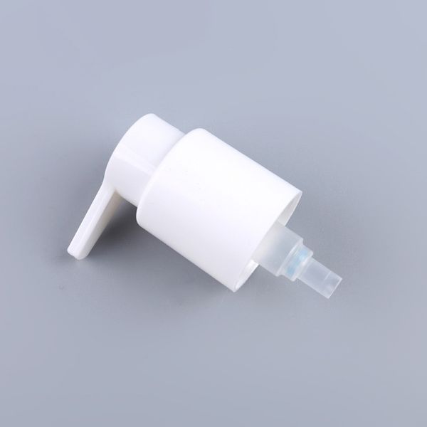 smooth left right opening cosmetic lotion pump sprayer head plastic lotion pump head