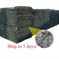 cesta galvanizada 8x10cm 2.7mm de 6x2x0.5m Gabion
