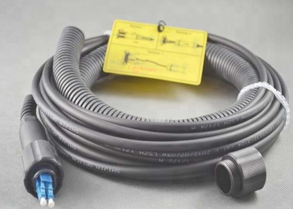 EMI Protection Single Mode Fiber Patch Cord Reliable Match With ZTE Cover
