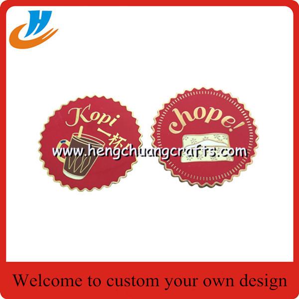 Hot sale fridge magnet for enamel 2017 new design fridge metal magnet