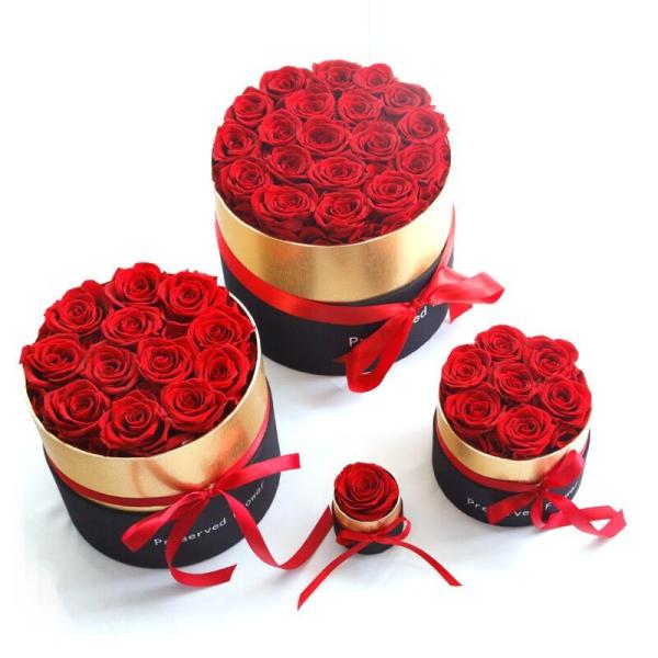 Factory Price Rose Long Lasting Flowers Forever Eternal Preserved Rose Flower Box Gift