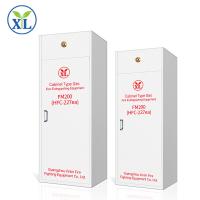 Extinguidor de incendios de gabinete de gas FM200 Caja de extinguidor automático 70L