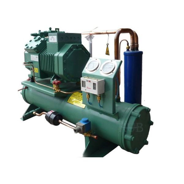 Unidade refrigerando de água 4DES-5Y, tempo longo de condensação da unidade 5HP da água semi incluida do compressor