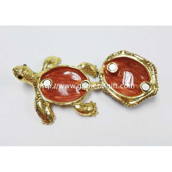 Fashion Alloy Turtle Jewelry Box green turtle trinket box/jewelry box